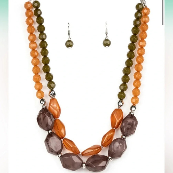 Paparazzi Jewelry Set - Tropical Trove - Picture 2 of 4